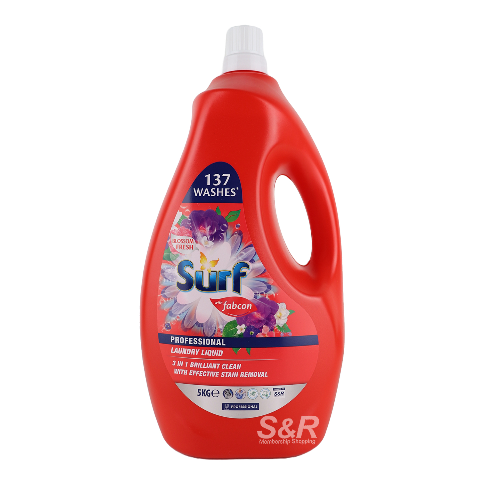 Surf Professional Liquid Laundry Detergent Blossom Fresh 5kg